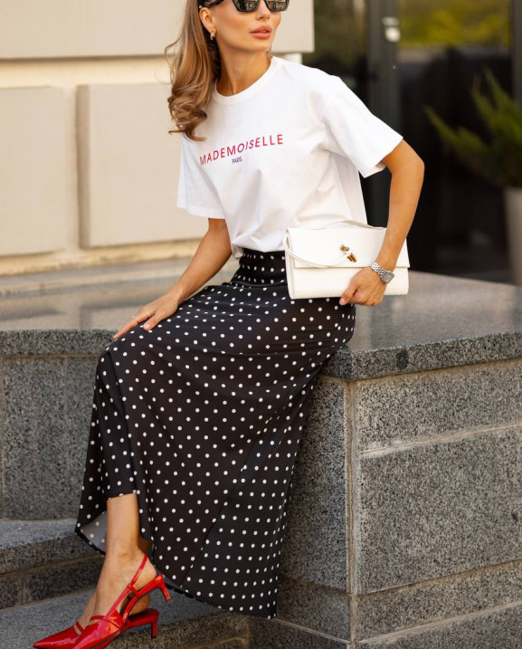 29 футболка молочна Mademoiselle Paris 29 футболка молочна Mademoiselle Paris